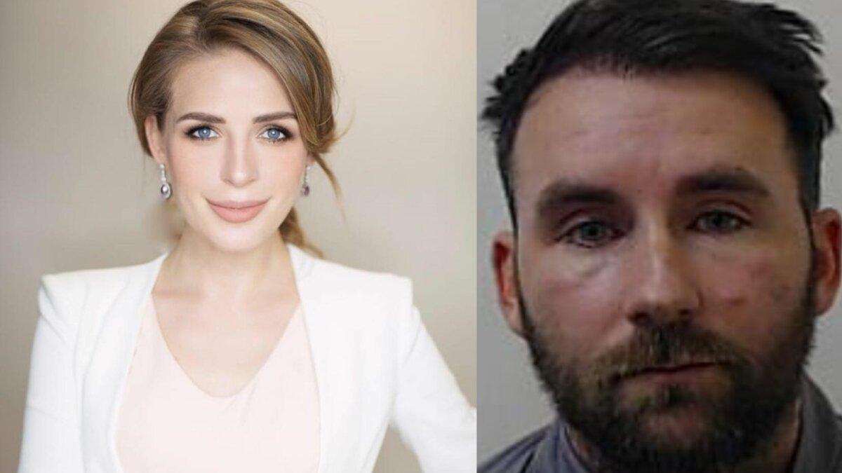 Undated photos of (Left) Ekaterina Zhdanova, the alleged head of a Russian money laundering network, and (Right) former Scottish soccer player James Keatings, who was jailed for money laundering offenses in September 2025. (UK National Crime Agency)