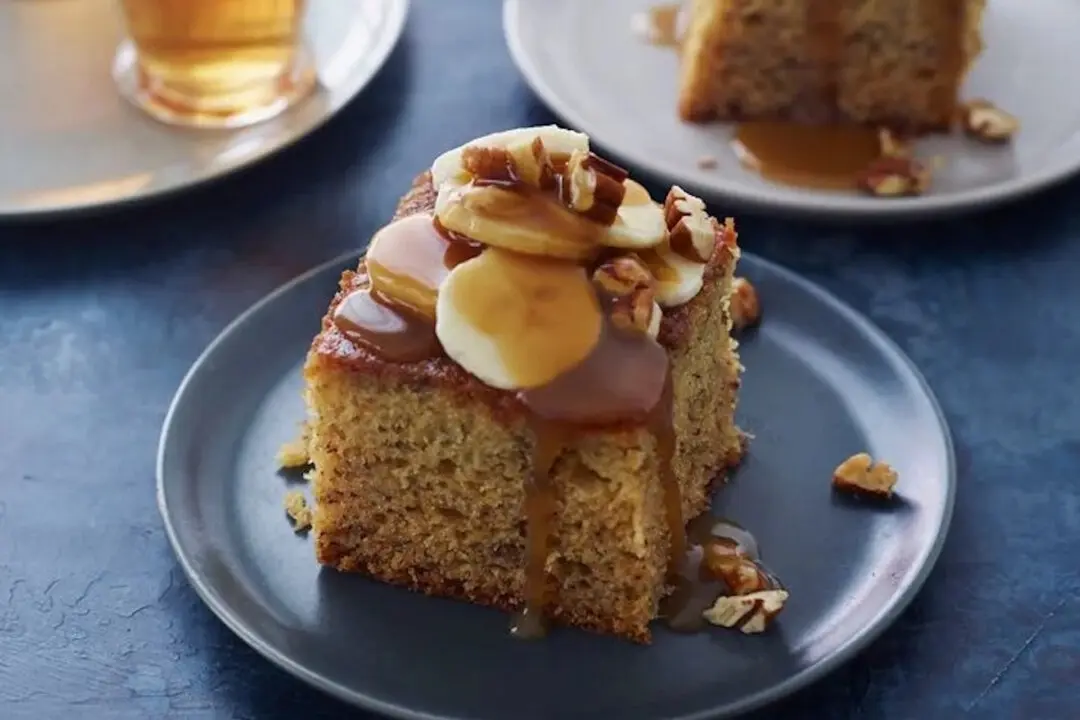 Sticky Toffee Banana Cake