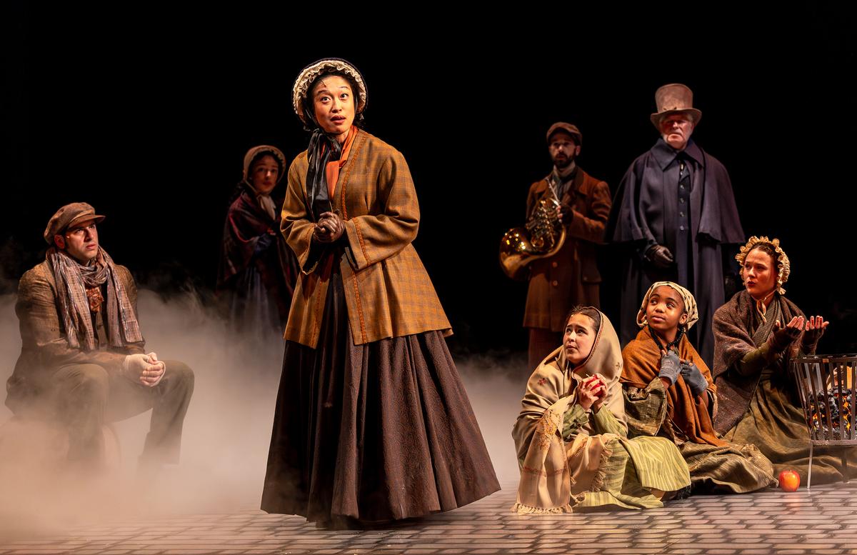 The cast of "A Christmas Carol." (Brett Beiner)