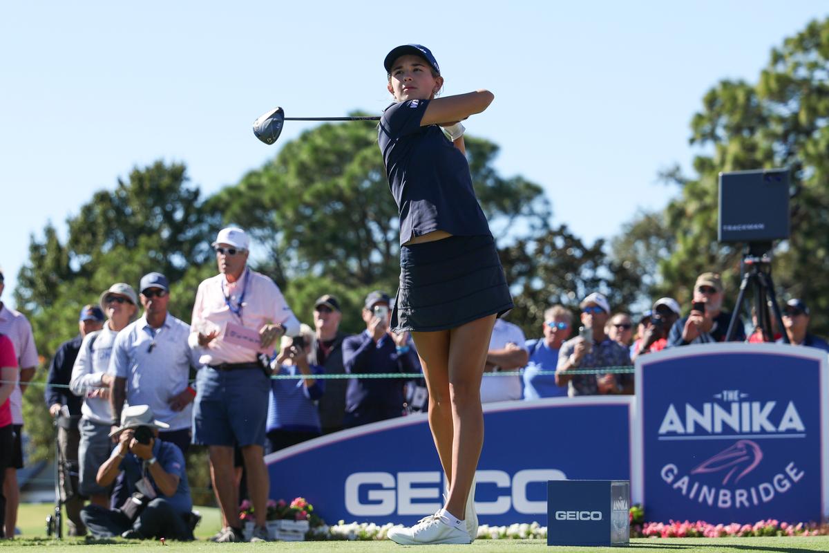 Trump’s Granddaughter Makes LPGA Debut