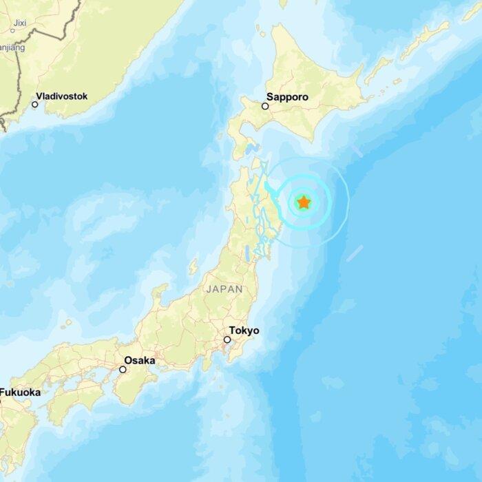Magnitude 6 Earthquake Strikes Off Japan’s Noda Region