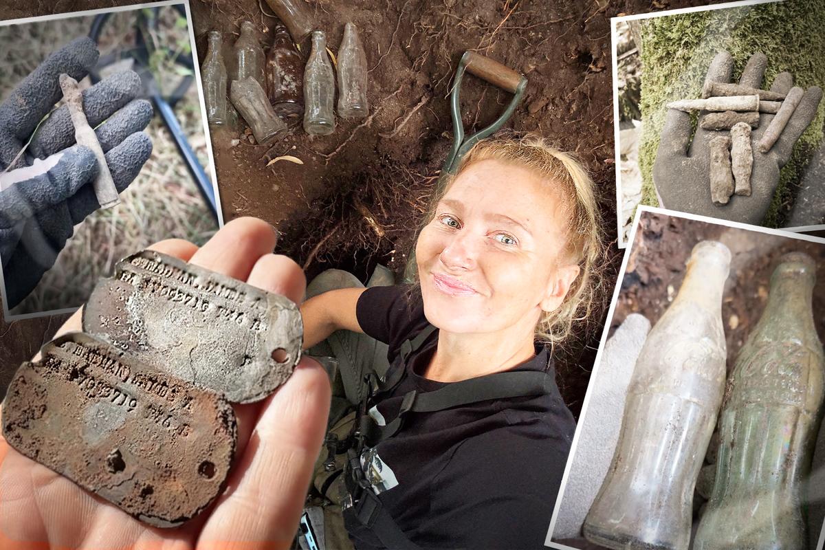Metal Detectorist Finds Pair of US Army Dog Tags While Digging for WWII Relics in Northern Italy