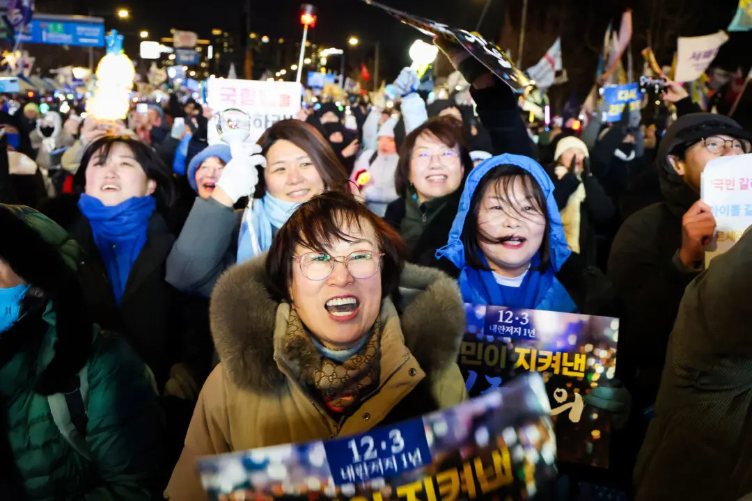 Day in Photos: Anniversary of Martial Law in South Korea, Farmers Protest in Greece, and Big Wave Surfing