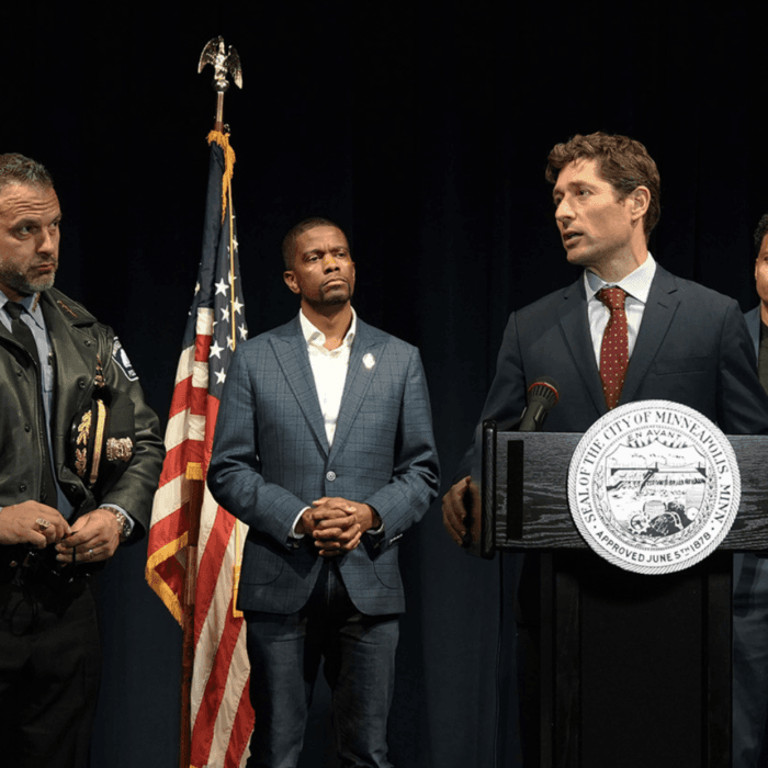 Minneapolis Officials Hold Press Conference on Federal Fraud Investigation and Recent Shooting
