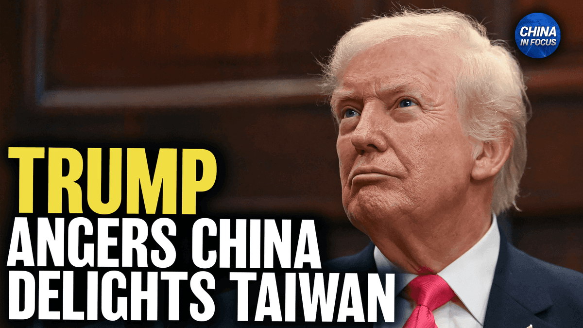 Taiwan Cheers Trump’s New Law, China Protests thumbnail