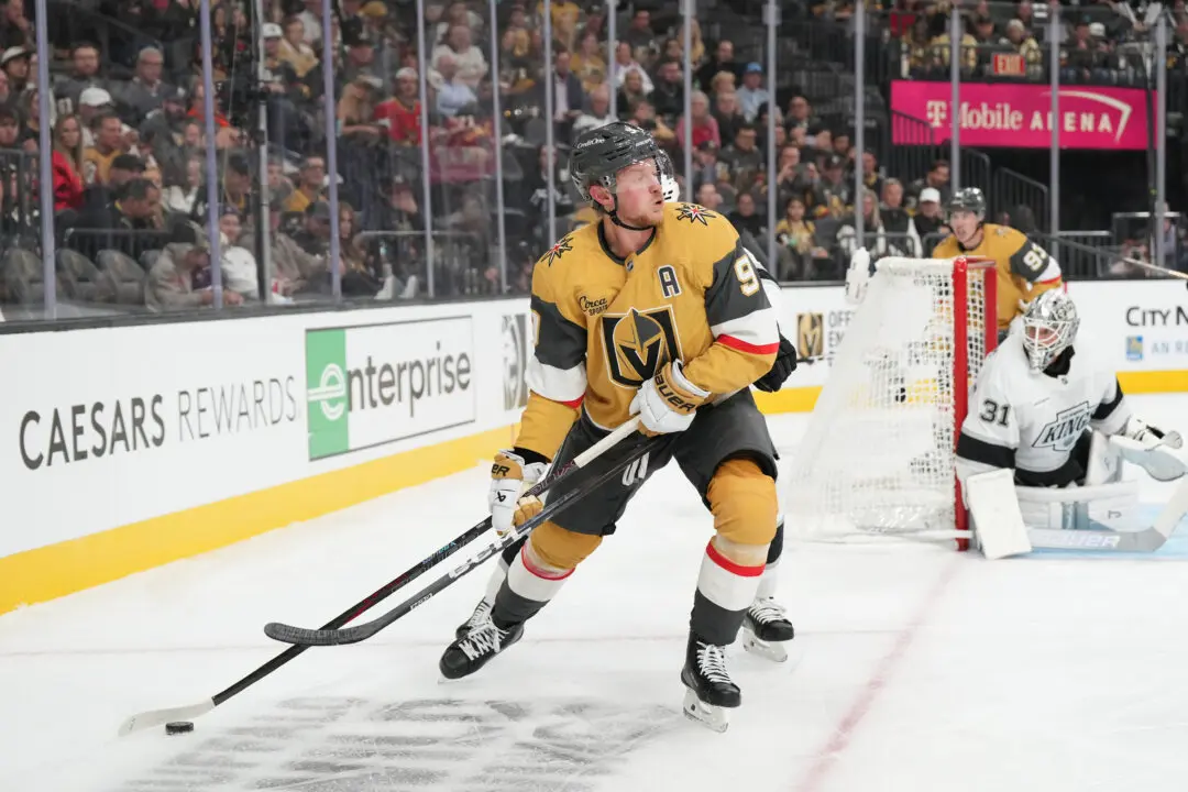After 10 NHL Seasons, Vegas’ Eichel Still a Goalie’s Menace
