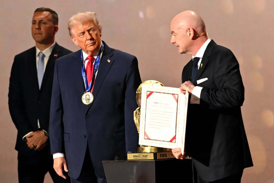 Trump Awarded Inaugural FIFA Peace Prize