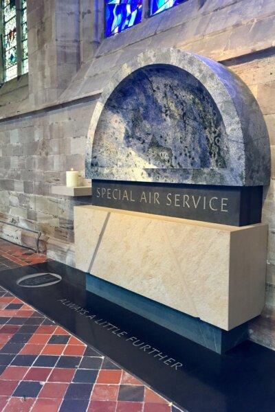SAS Memorial at Hereford Cathedral. (<a href="https://commons.wikimedia.org/wiki/User:No_Swan_So_Fine">No Swan So Fine</a>/<a href="https://creativecommons.org/licenses/by-sa/4.0">CC BY-SA 4.0</a>)