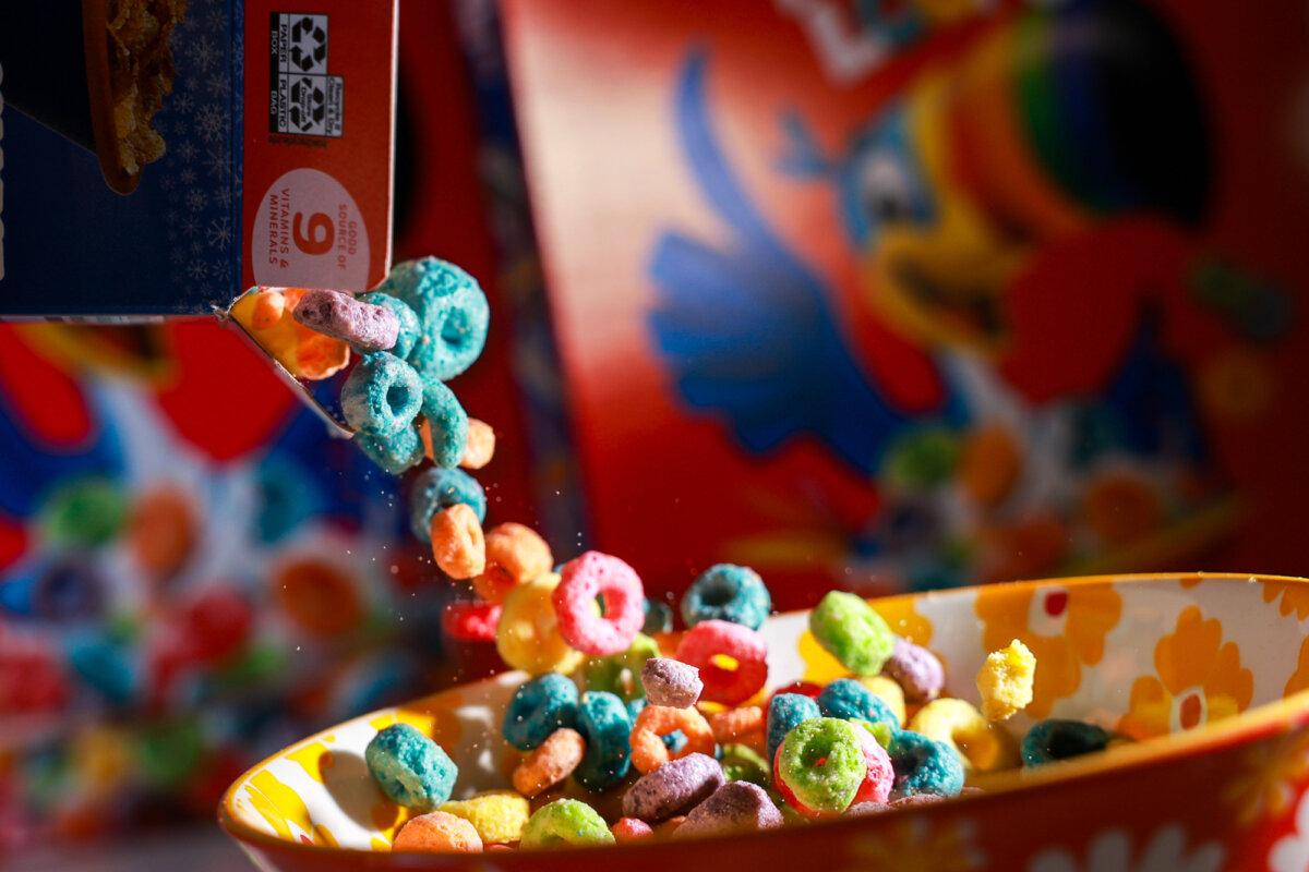 In this photo illustration, Froot Loops are on display in Miami, Fla., on Nov. 22, 2024. Robert F. Kennedy, the recently appointed health secretary for the United States, has said that he is concerned that similar processed foods are a potential health danger for consumers. (Joe Raedle/Getty Images)