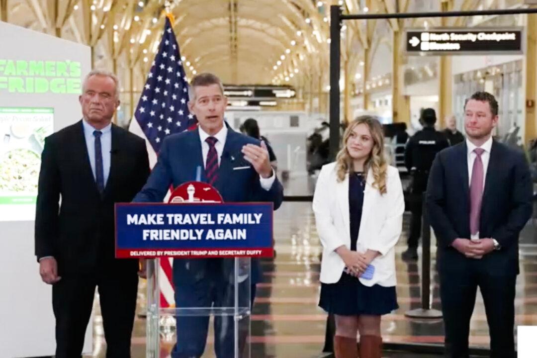 LIVE NOW: Duffy and Kennedy Launch Airport Health and Family Initiative