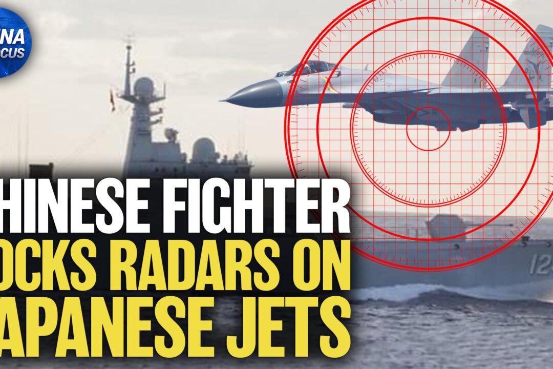 Chinese Jet Locks Radar on Japanese Fighters, Sparking Concern