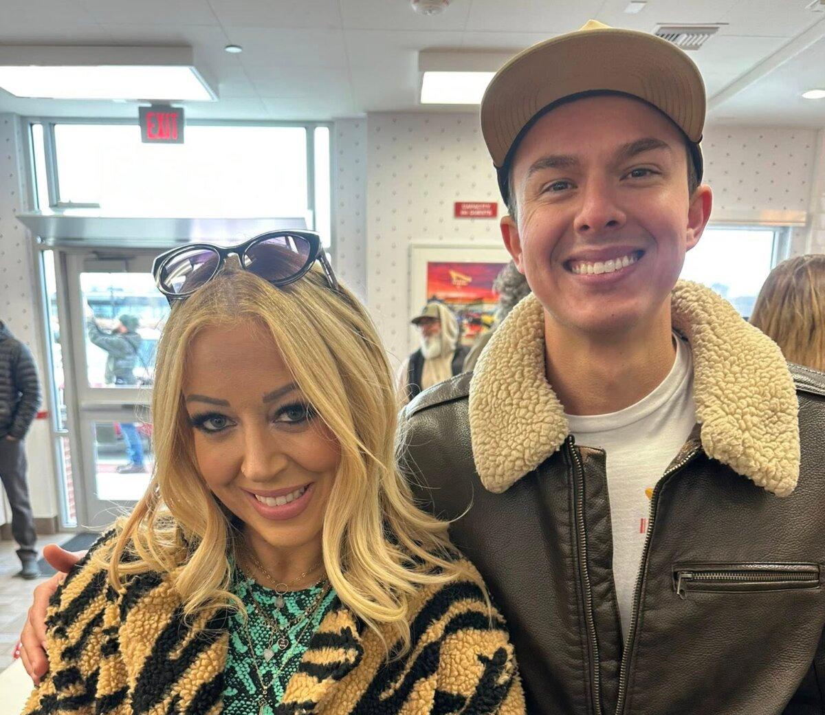 Mat Graves was the first person in line at the In-N-Out location on Dec. 10 in Antioch and met CEO Lynsi Snyder. (Photo Courtesy of Mat Graves)