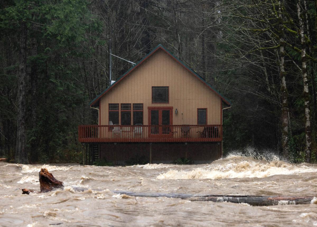 Record Flooding Threatens Washington as More Heavy Rain Pounds the Northwest