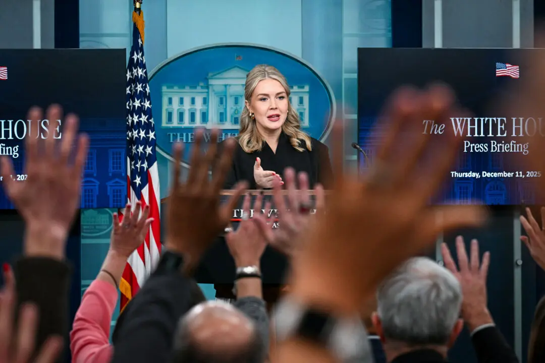White House Holds Press Briefing With Press Secretary Karoline Leavitt