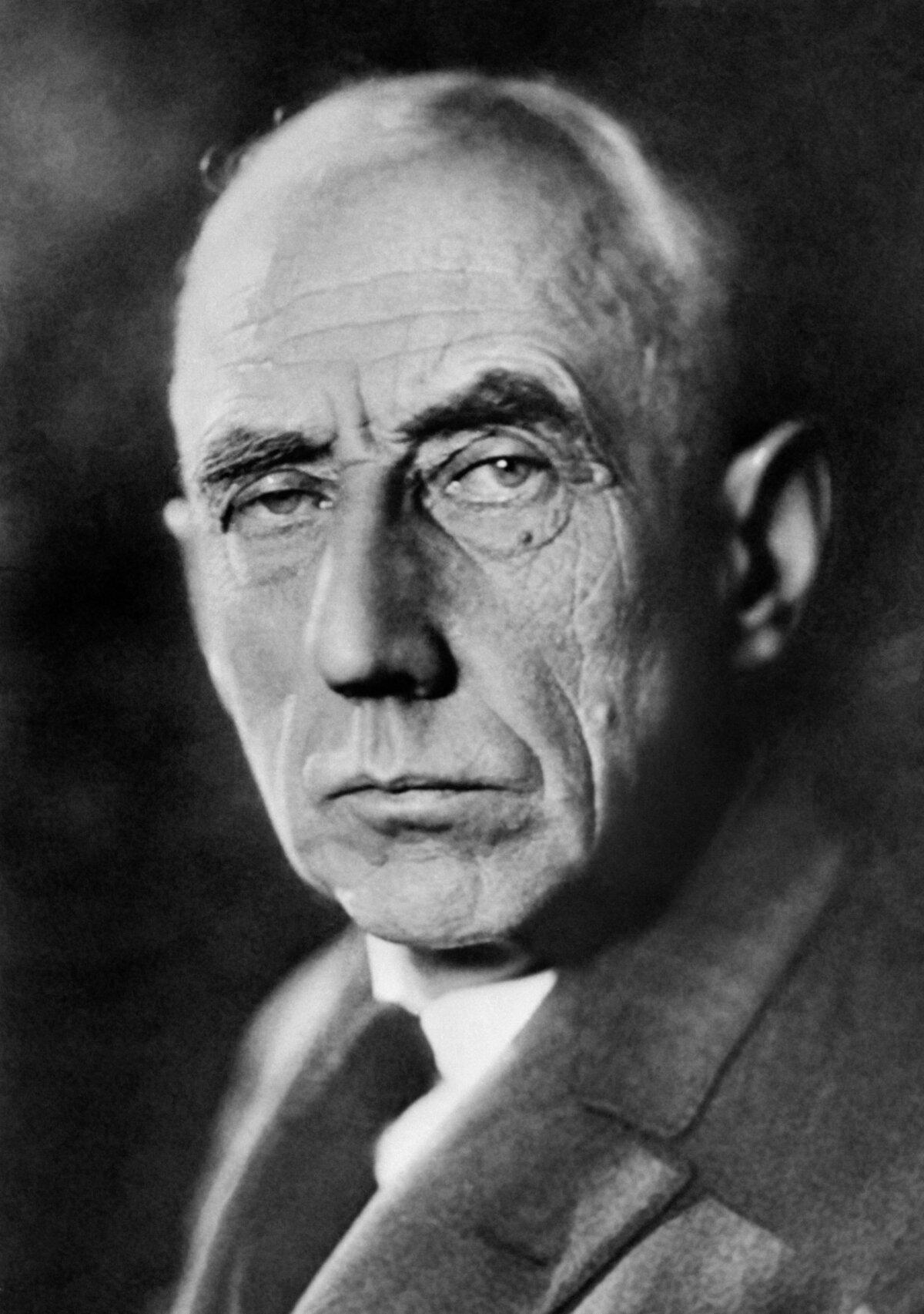 Norwegian explorer of polar regions Roald Amundsen (1872-1928). (-/AFP via Getty Images)