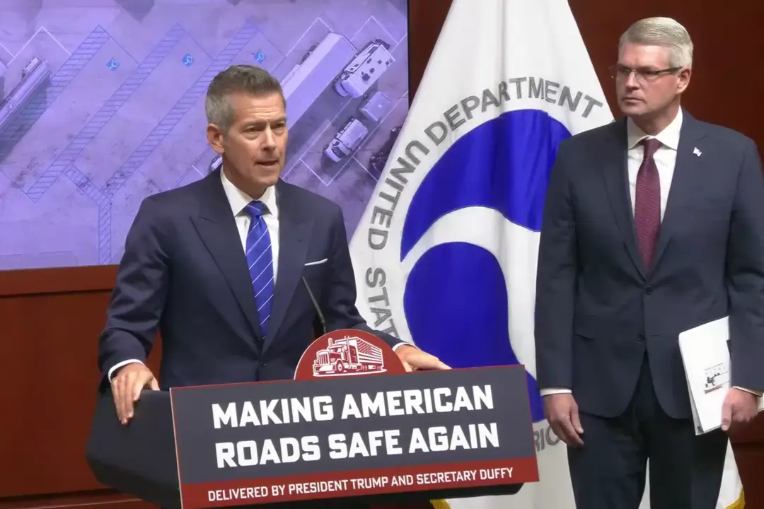 Duffy Holds Press Conference on New York’s Non-Domiciled CDL Practices