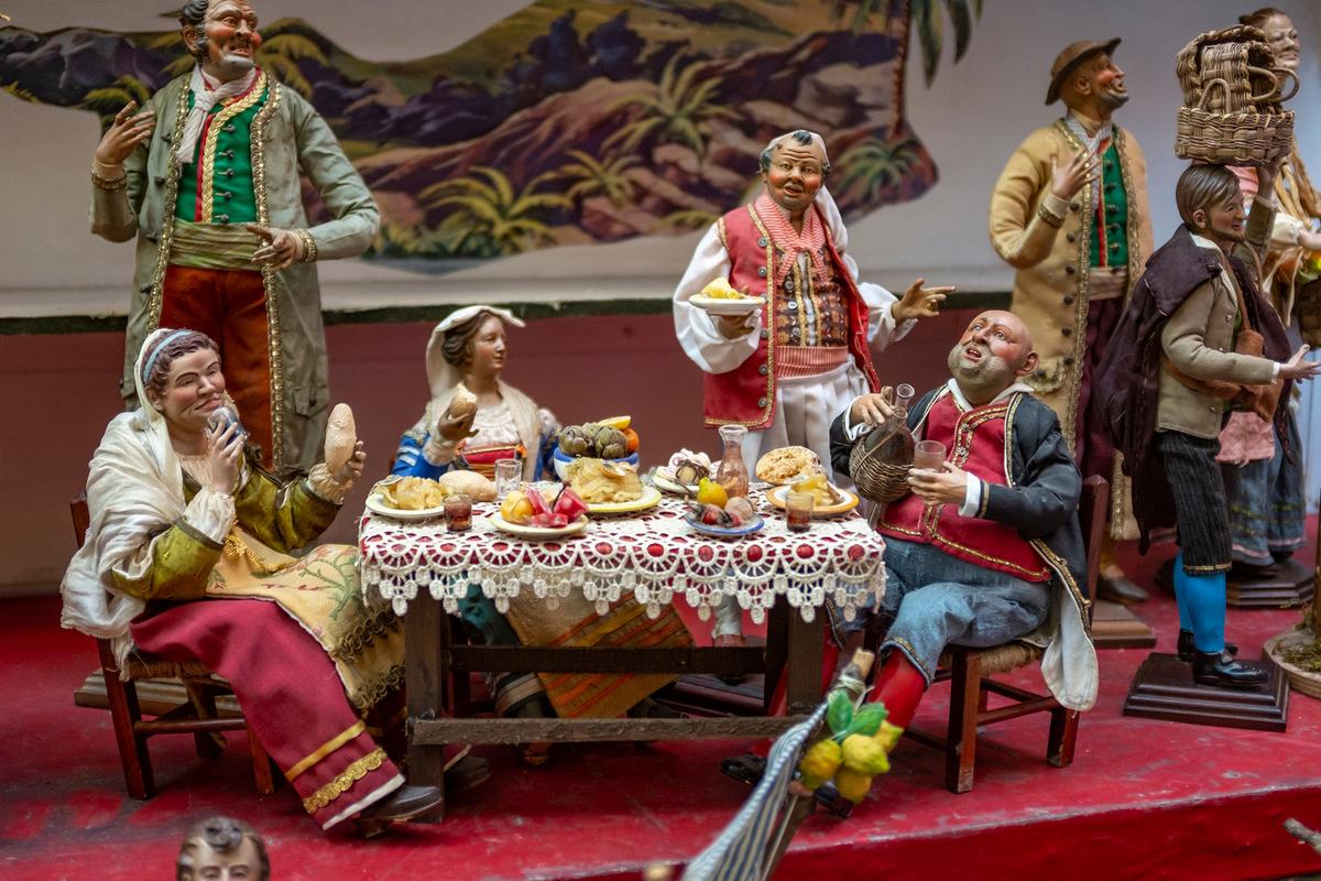 Naples is renowned for its elaborate nativity scenes crafted by skilled artisans. (BlackMac/Shutterstock)