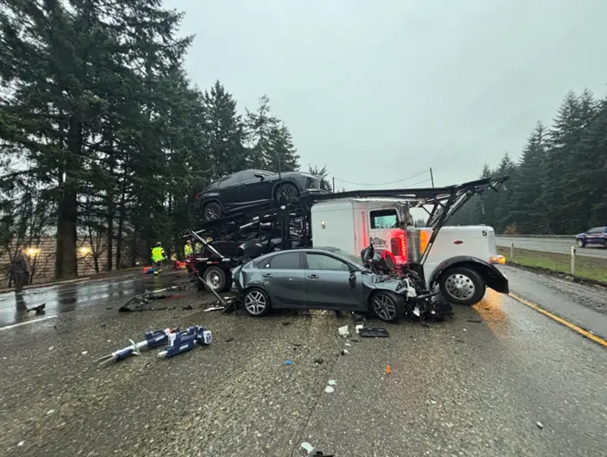 Semi-Truck Driver Arrested in Crash That Kills 29-Year-Old Man in Washington