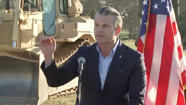 Hegseth Speaks at New US Space Command Headquarters