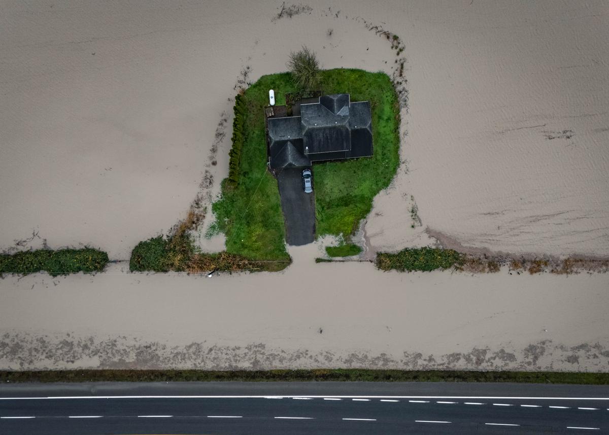 Abbotsford Floodwaters Recede but More Rain in Store for BC’s Fraser Valley