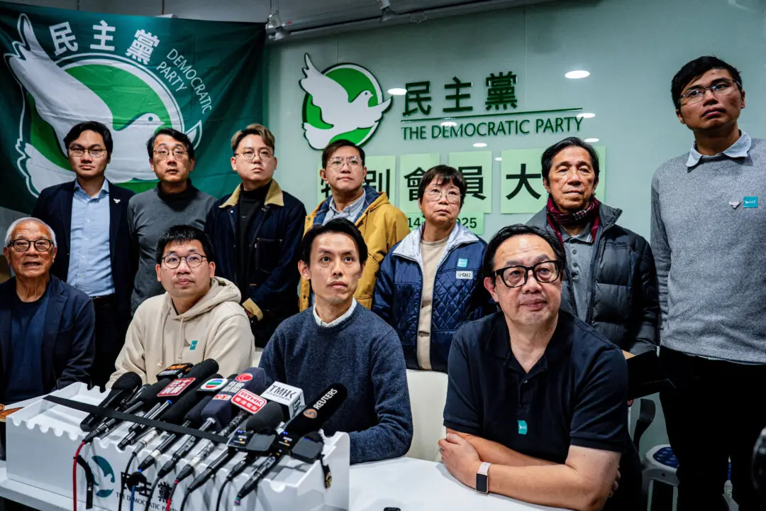 Hong Kong’s Democratic Party Votes to Disband After Decades in Opposition