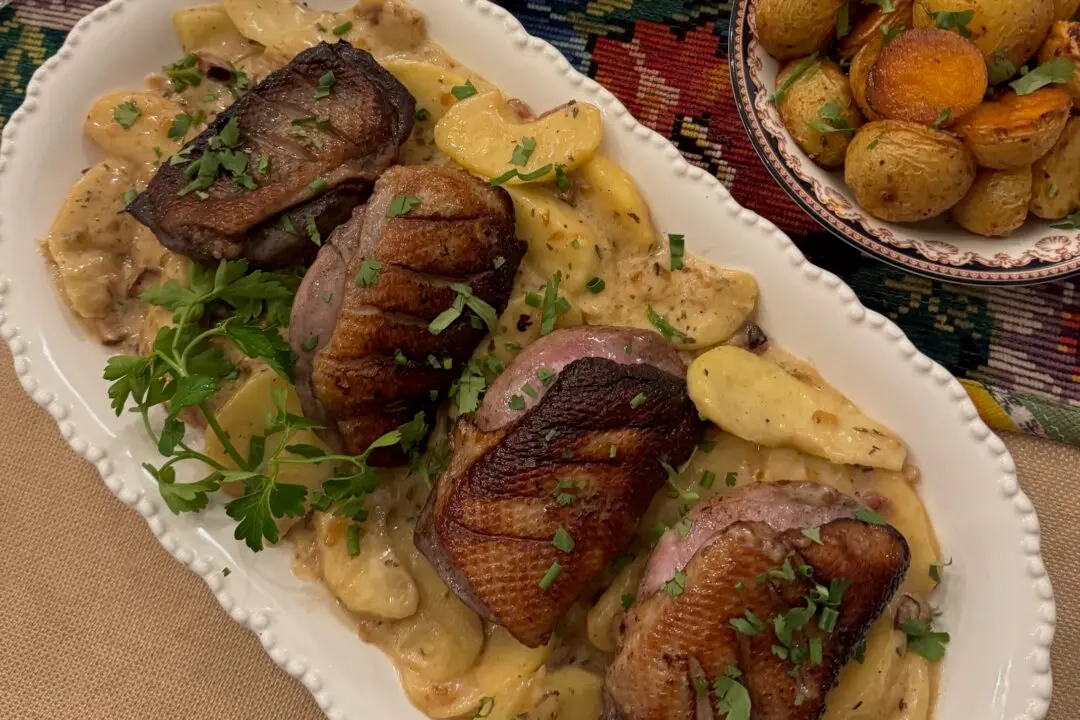 Duck Breasts Deliver on Bold Taste for an Intimate Holiday Dinner