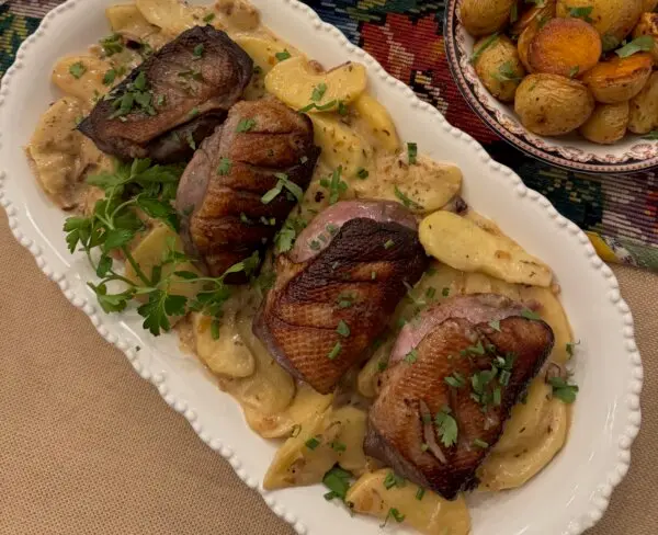 Duck Breasts Deliver on Bold Taste for an Intimate Holiday Dinner
