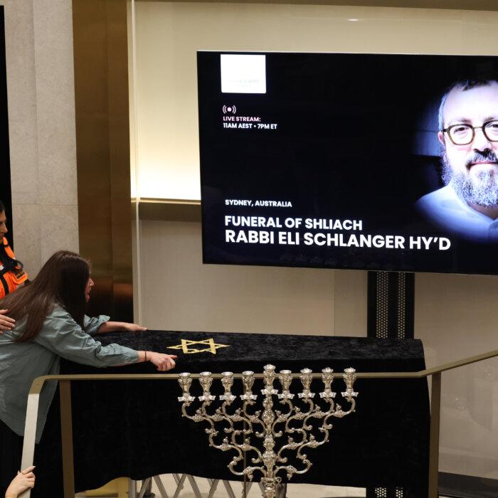 Jewish Community Farewells Beloved Rabbi Eli Schlanger at Bondi Funeral