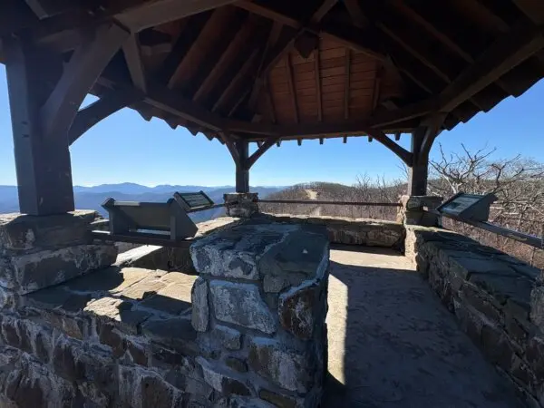 Wayah Bald Observation Tower: In the Nantahala National Forest