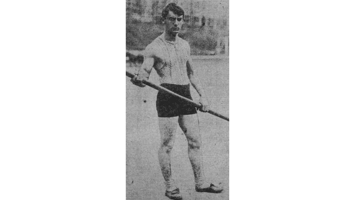 American athlete Alfred Carlton Gilbert. (Public Domain)