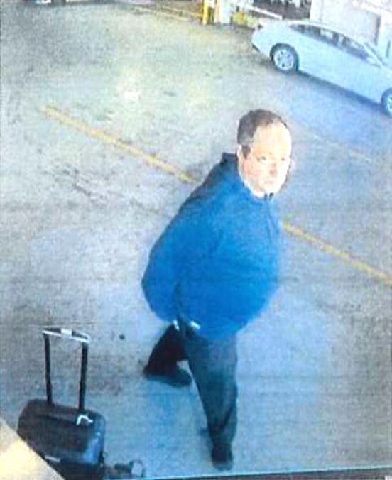 This image provided by Providence Police Dept. shows surveillance images of Claudio Neves Valente, a suspect in the mass shooting at Brown University. (Providence Police Dept. via AP)