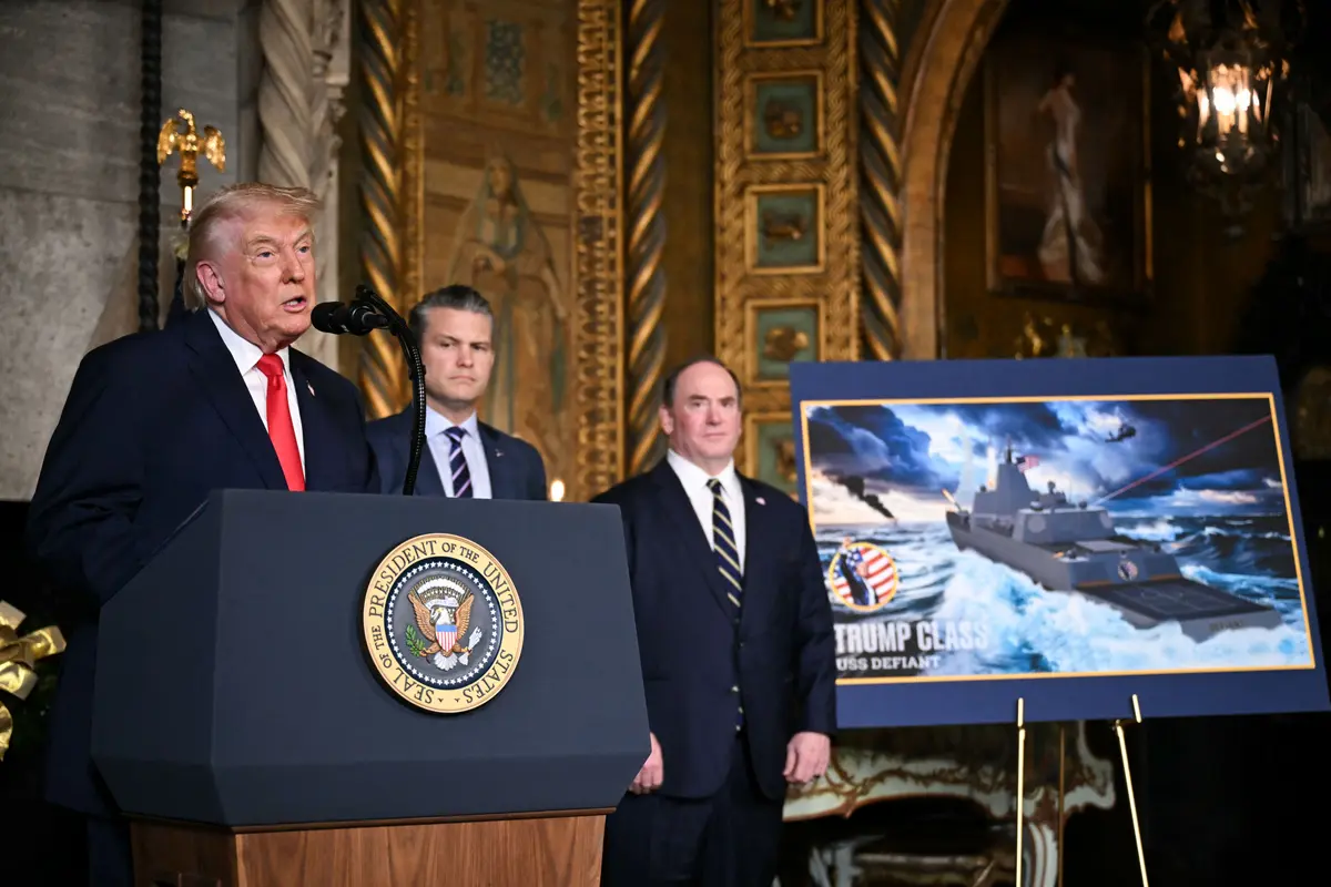 Trump Unveils ‘Golden Fleet’ Initiative, New Battleship Class in His Name thumbnail
