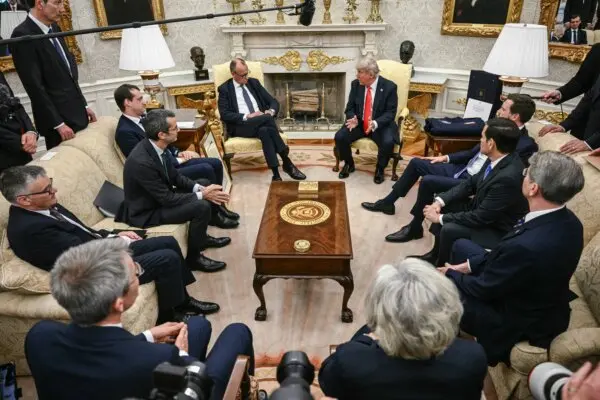 LIVE NOW: Trump Meets With Chancellor of Germany Merz (Mar. 3)