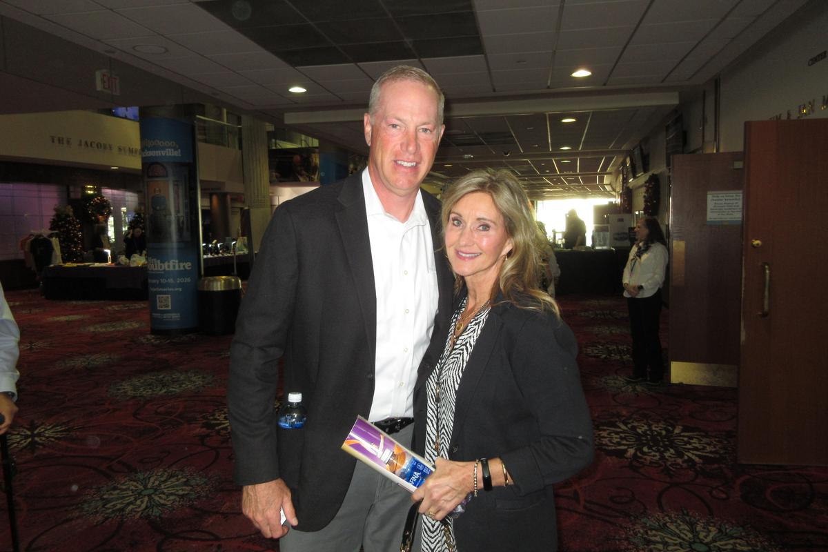 Health and life coach Mark Sullivan watched Shen Yun at Jacksonville Center for the Performing Arts in Florida on Dec. 27, 2025. (Roland Ree/The Epoch Times)