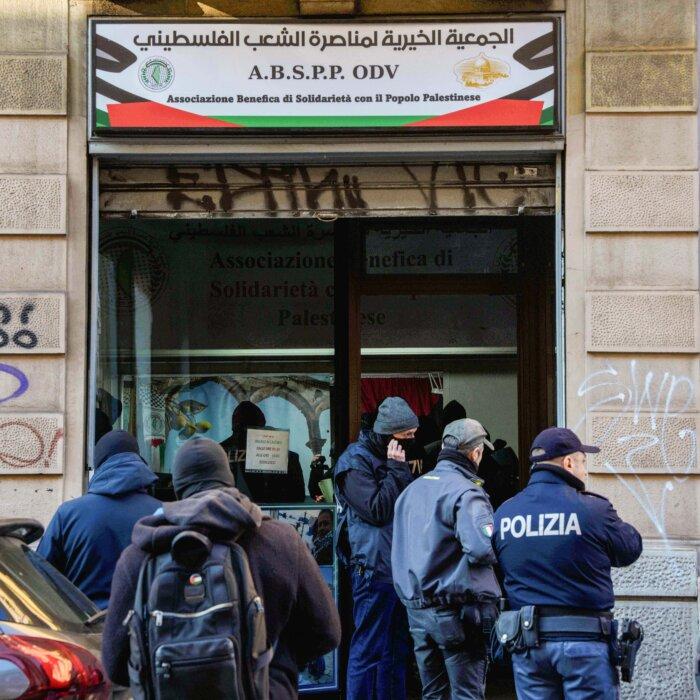 Italy Arrests 9 for Allegedly Using Charities to Fund Hamas Terrorists