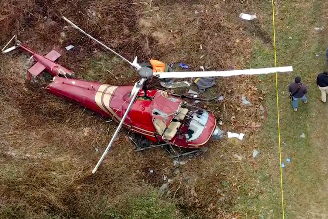 New Jersey Helicopter Collision Kills 1 Pilot, Injures Another