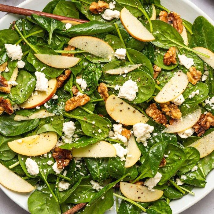 This Spinach Apple Salad Is Perfect With Everything
