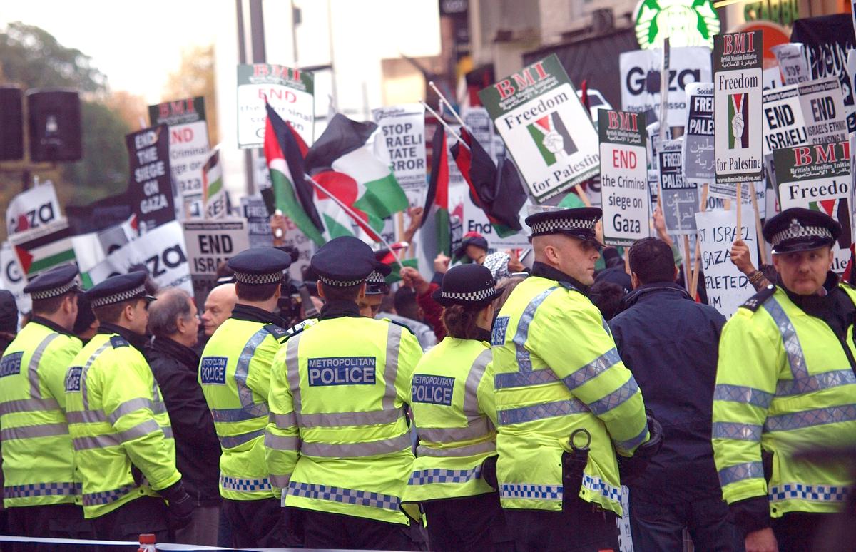 Vow to Arrest Protesters Over Intifada Chant Decried as Political Repression