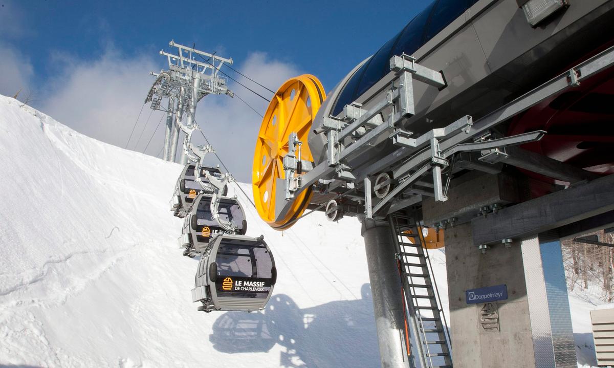 Strike Suspends Operations at Quebec Ski Resort Le Massif de Charlevoix