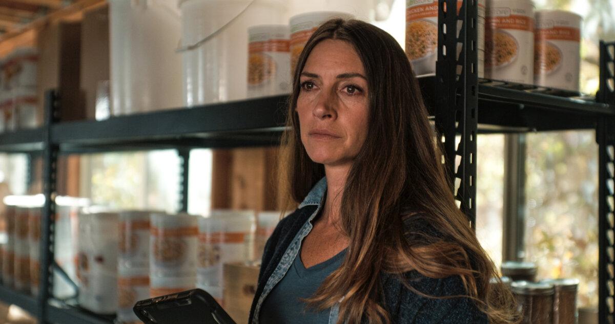 Faith is what gets Jenna Ross (Dawn Olivieri) through tough times, in “Homestead: The Series.” (Angel Studios)