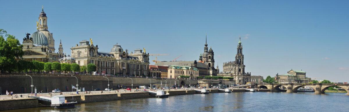 Panoramic view of the city of Dresden. (Bgabel/<a href="http://creativecommons.org/licenses/by-sa/3.0/">CC BY-SA 3.0</a>)