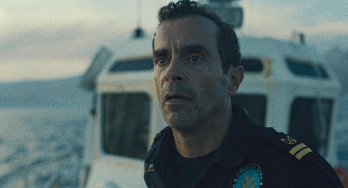 Capt. Stavros Salamon (Constantine Markoulakis), in "I Was a Stranger." (Angel Studios)
