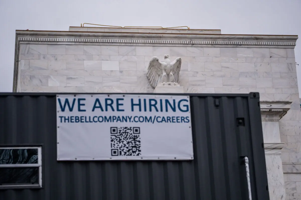 US Private Payrolls Rise by 109,000 in April, Beating Estimates | USNN World News The Federal Reserve in Washington on Jan. 6, 2026. (Madalina Kilroy/The Epoch Times)