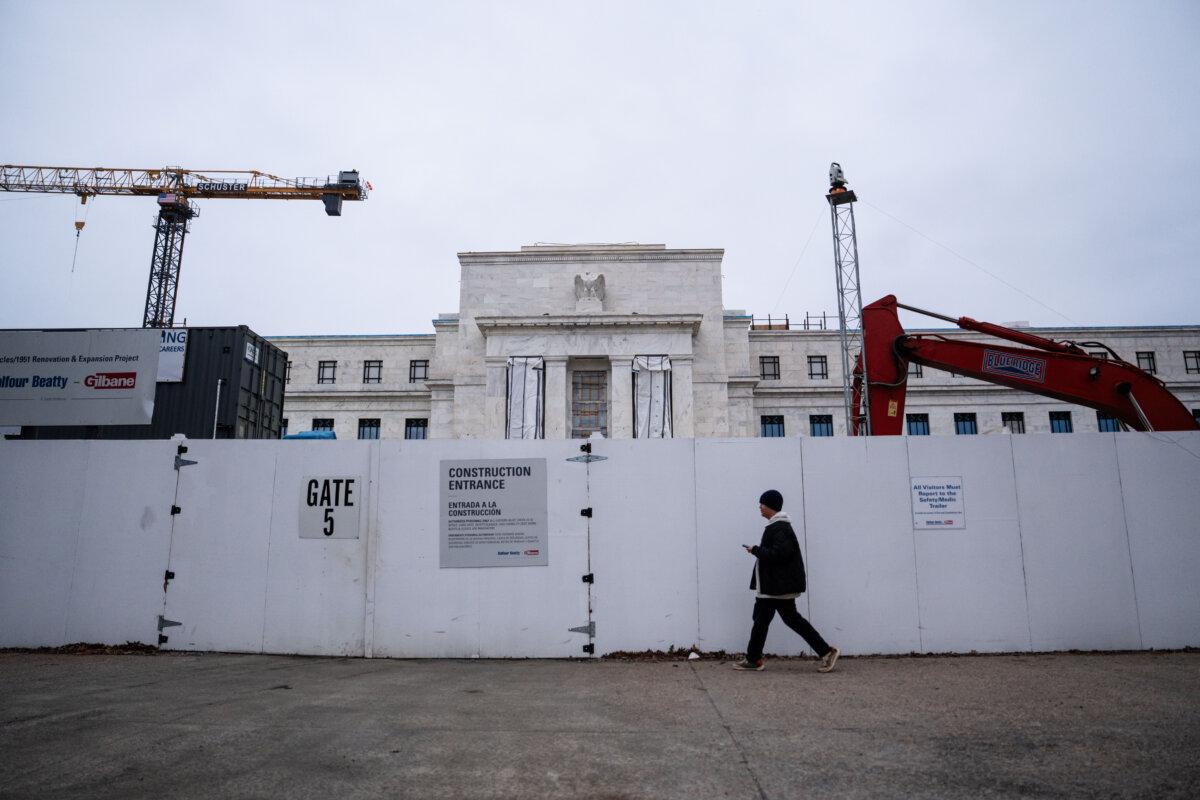 The Federal Reserve in Washington on Jan. 6, 2026. (Madalina Kilroy/The Epoch Times)