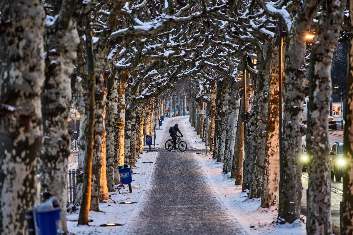 Snow and Ice Ground Flights, Choke Highways in Parts of Europe