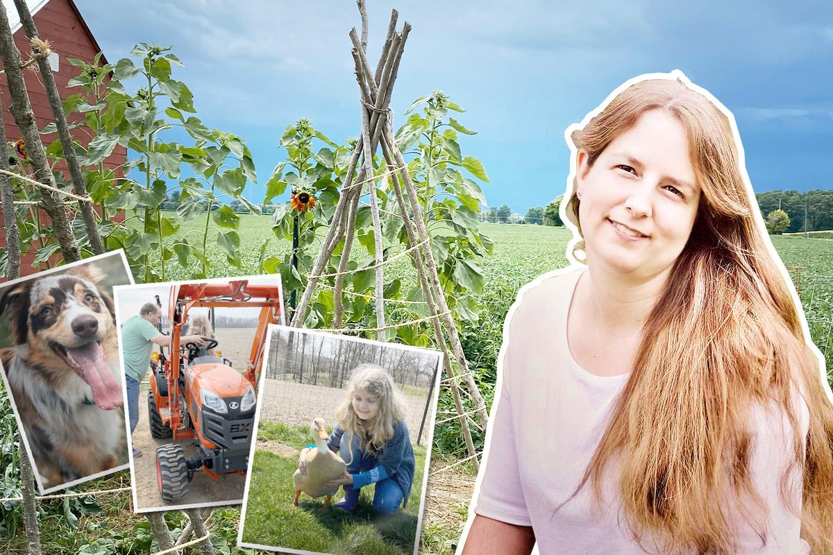 ‘It Gives Back a Hundredfold’: Indiana Mom of 3 ‘Awakens’ to Perks of Homesteading With Husband