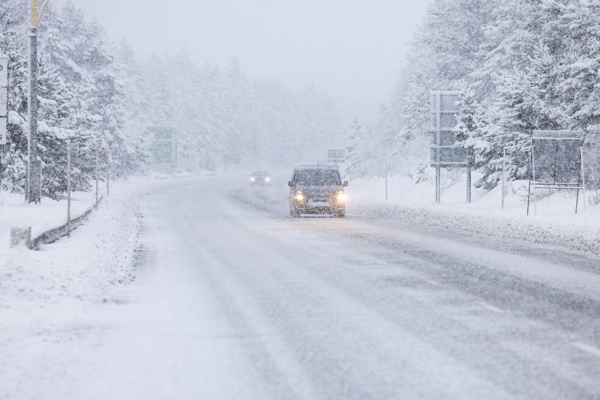 Part of Motorway Shut Following ‘Multiple Collisions’ in Icy Conditions