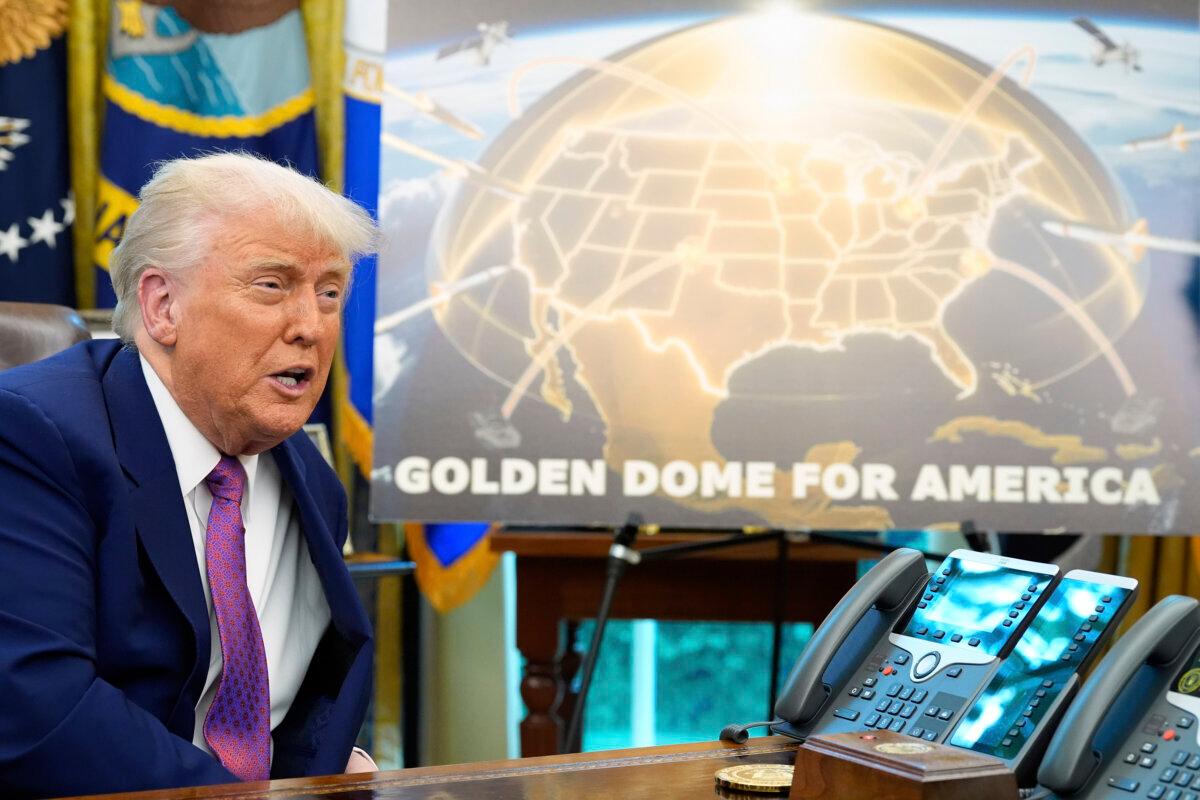 U.S. President Donald Trump in the Oval Office on May 20, 2025. (Alex Brandon/AP Photo)