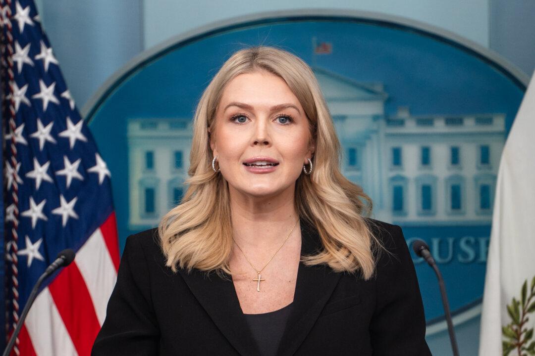 White House Press Secretary Speaks to Reporters