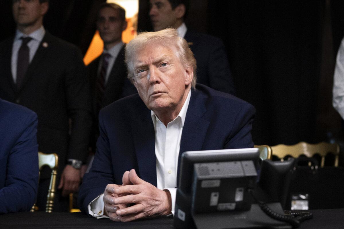 President Donald Trump monitors U.S. military operations in Venezuela from Mar-a-Lago Club in Palm Beach, Fla., on Jan. 3, 2026. (Molly Riley/The White House via Getty Images)